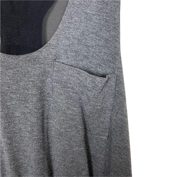 Urban Outfitters Sparkle and Fade Mesh Racerback Knit Mini Dress Gray Size L - Picture 3 of 9